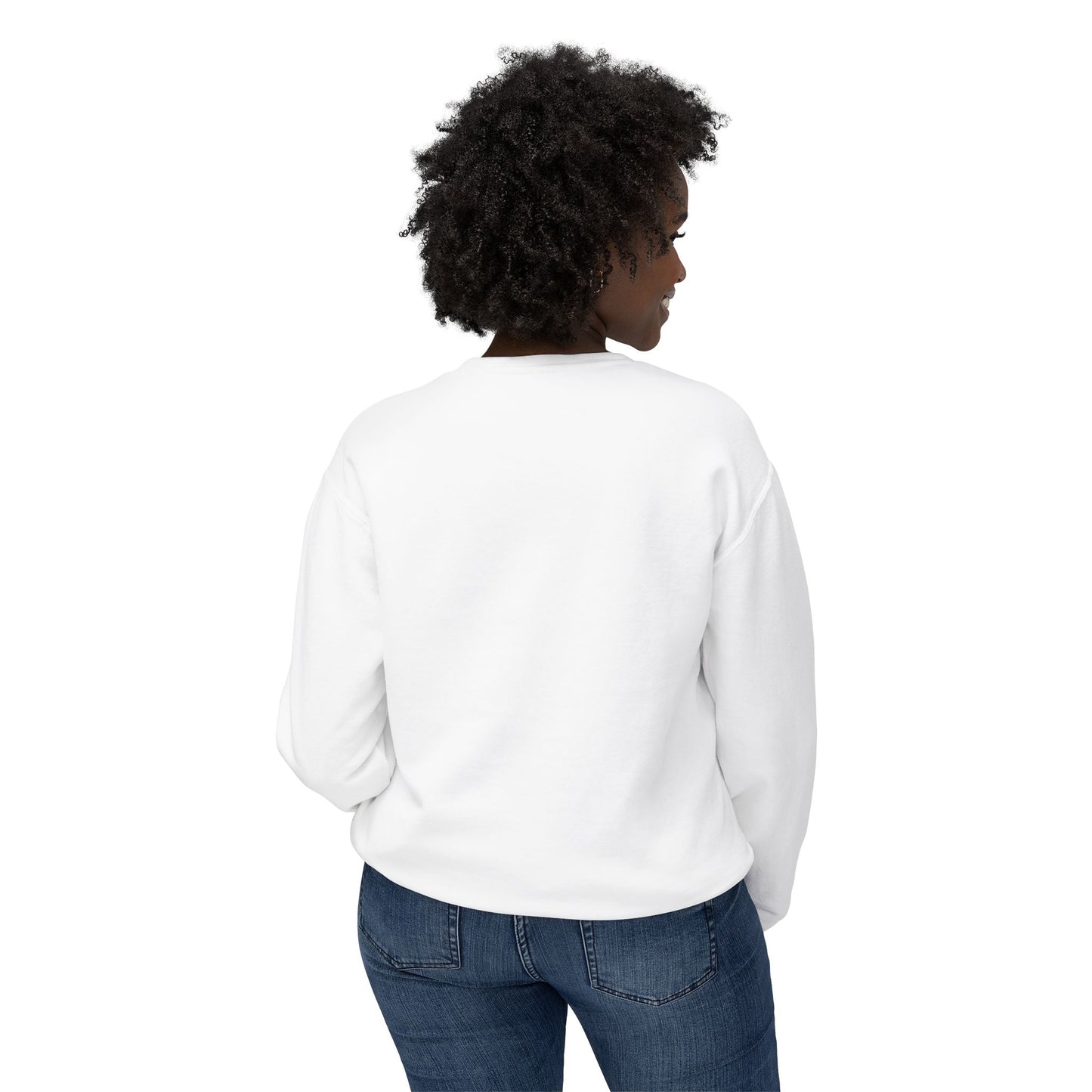 Praise Him in Advance Crewneck Sweatshirt - Unisex Lightweight Faith Apparel